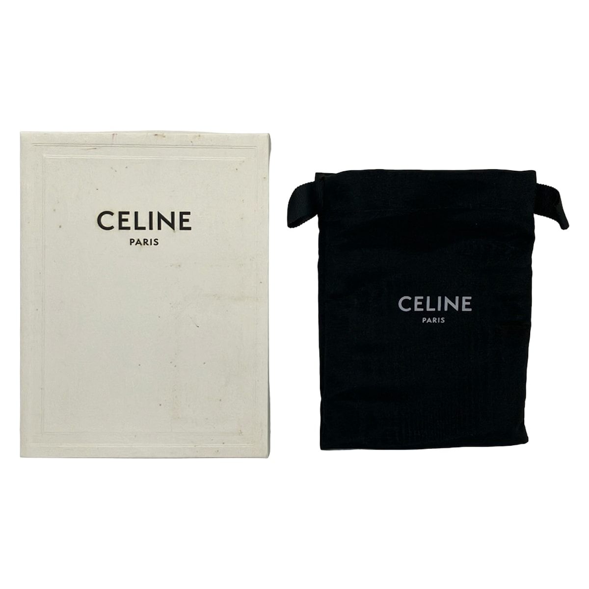 Celine Bifold Wallet Medium Strap Pebble Mineral — view 6