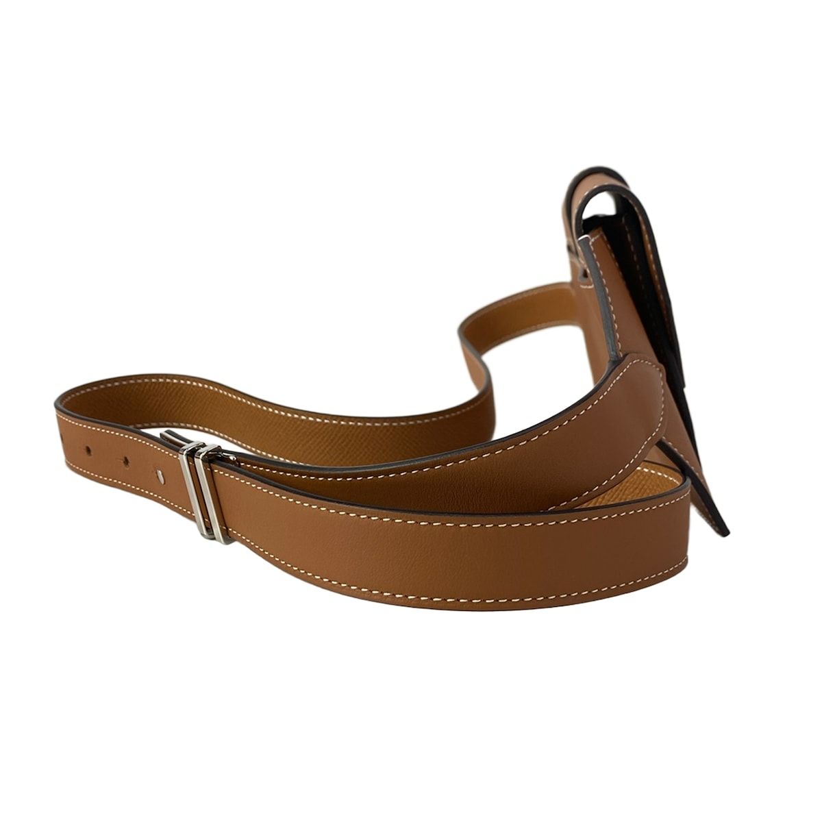 Hermes Waist Pouch Elan Pocket 24 Gold Silver — view 2