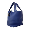 Hermes Handbag Picotin Lock PM Blue Silver