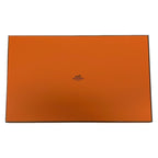 Hermes Shawl Black Gold Cashmere Scarf — view 6