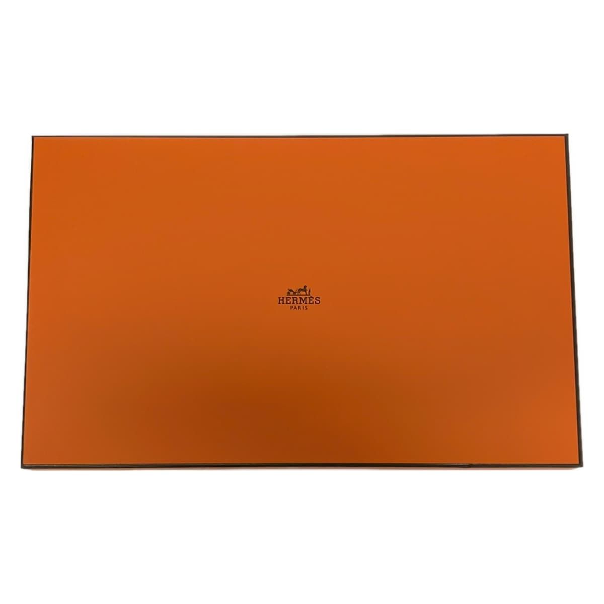Hermes Shawl Black Gold Cashmere Scarf — view 6