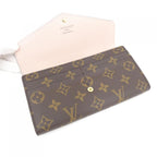 Louis Vuitton Monogram Portefeuille Sarah Wallet — view 3
