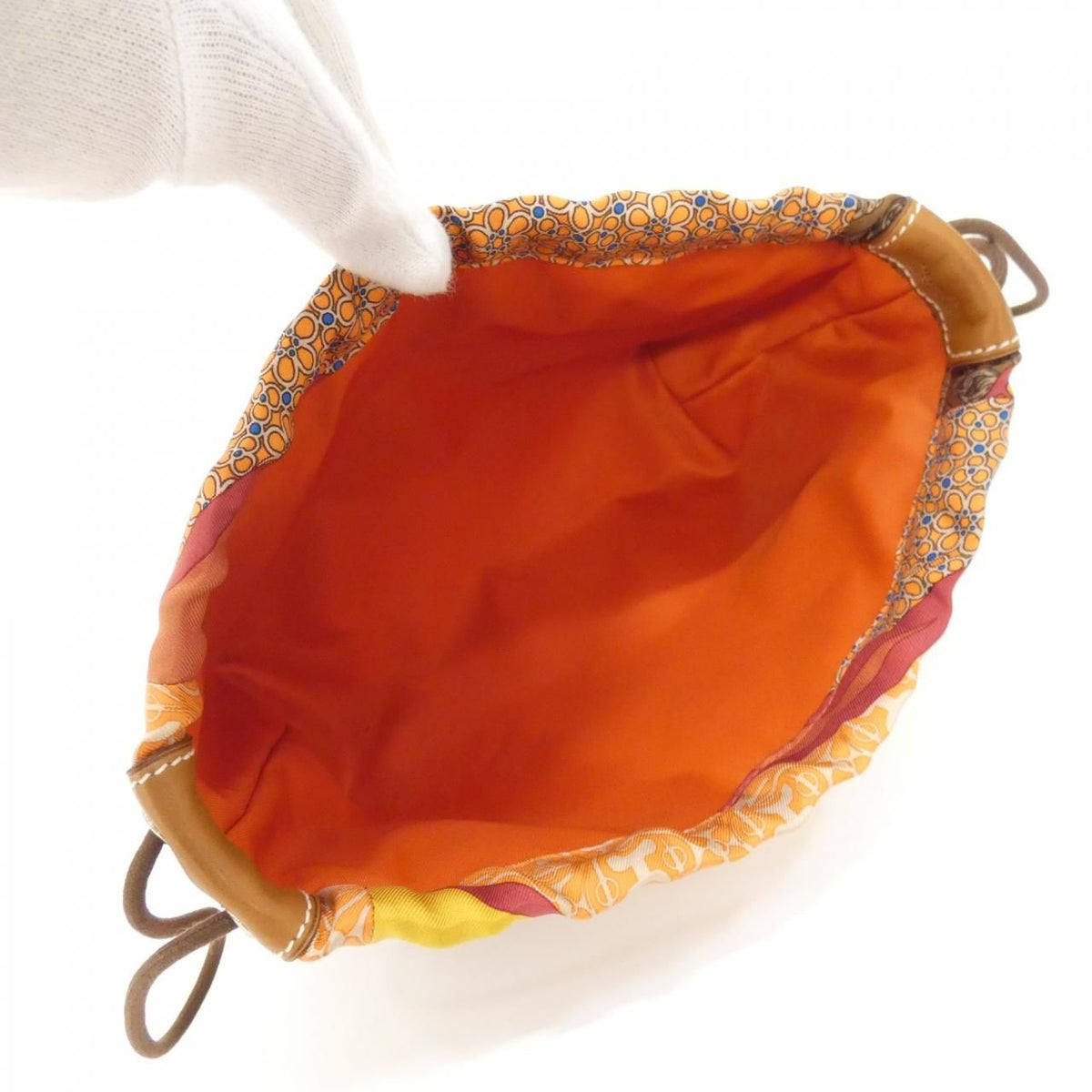 Hermes Carre en Cravates Fourbi 20 Pouch — view 4