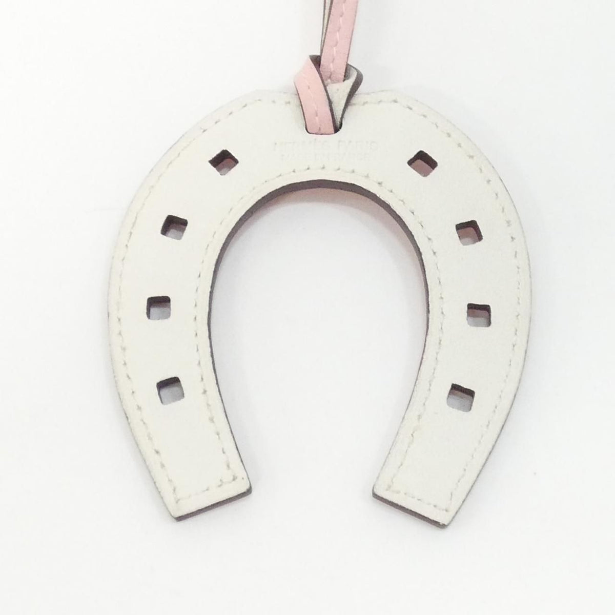 Hermes Paddock Faire a Cheval Bicolor Bag Charm — view 3