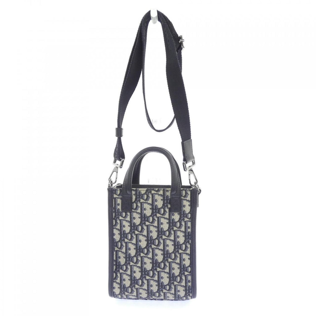 Dior Safari North South Mini Tote Bag Oblique Jacquard — view 3
