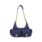 Chanel Shoulder Bag Blue