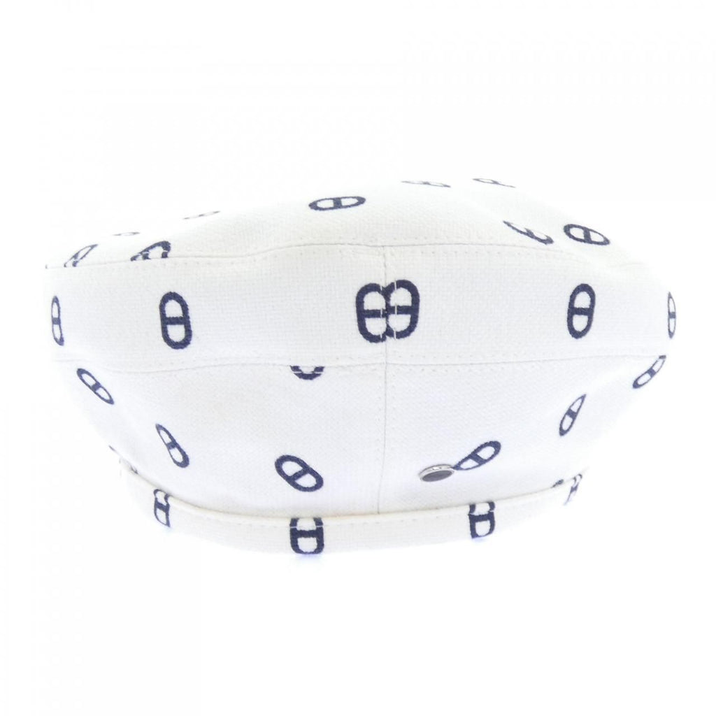 Hermes Chaine D'ancre Clou de Selle Saint Honore Cap Hat — view 2