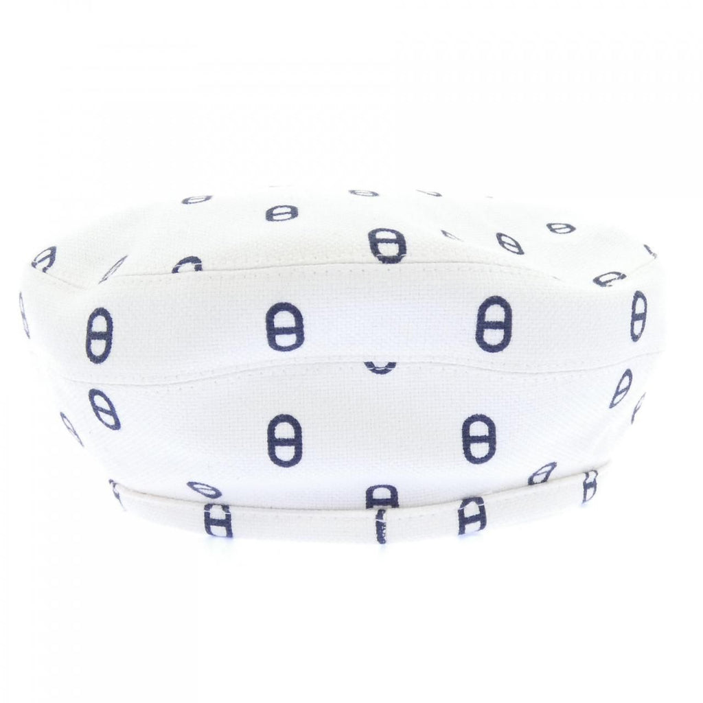 Hermes Chaine D'ancre Clou de Selle Saint Honore Cap Hat — view 4