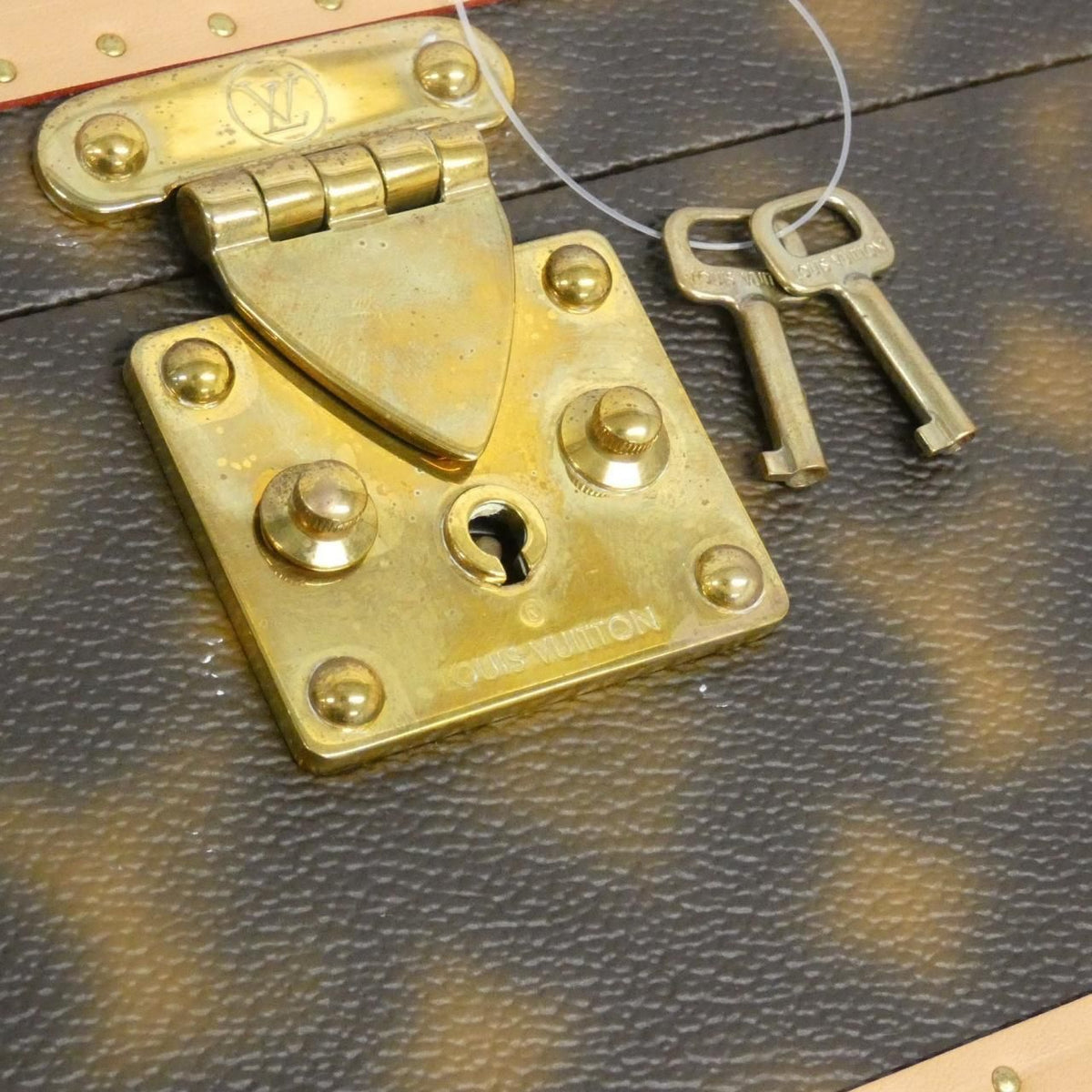 Louis Vuitton This Is Not Monogram Trunk Coffret Bag — view 6