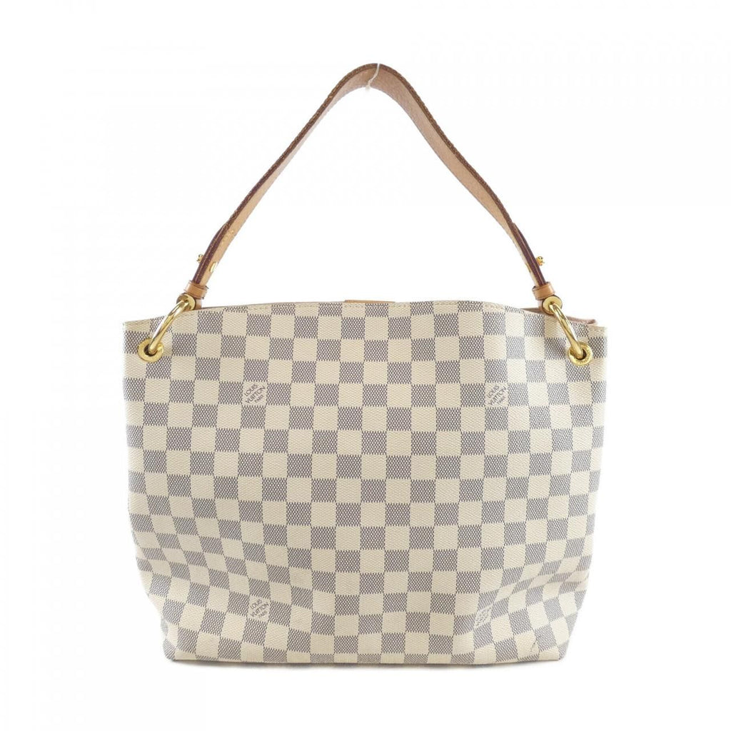 Louis Vuitton Damier Azur Graceful PM Shoulder Bag — view 2