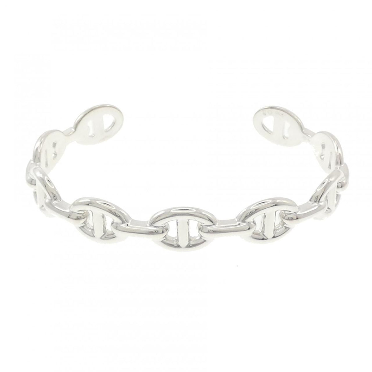 Hermes Chaine D'ancre Enchainee Bangle Bracelet