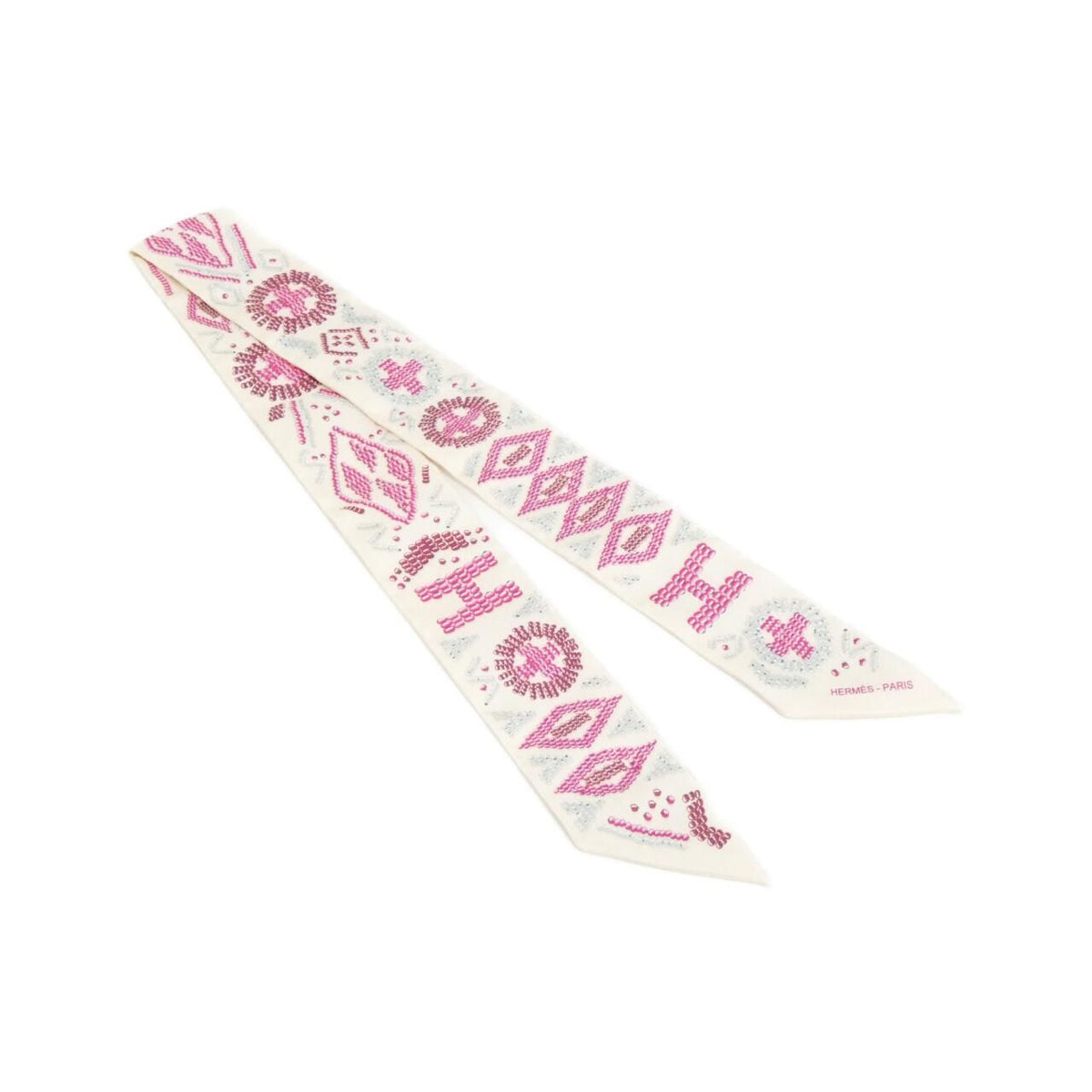 Hermes Kelly en Perles Twilly Scarf