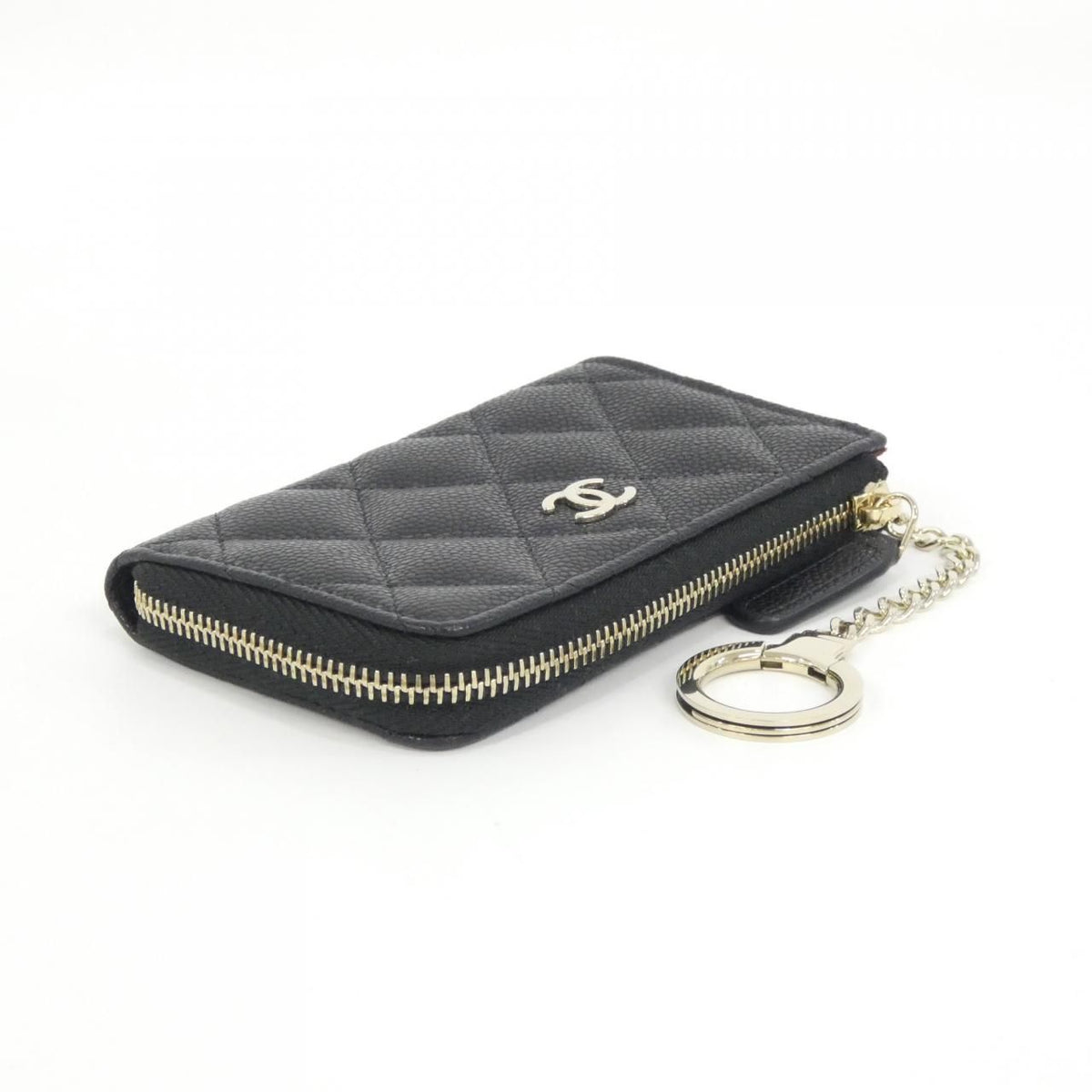 Chanel Timeless Classic Line Coin & Key Case Key Holder — view 3
