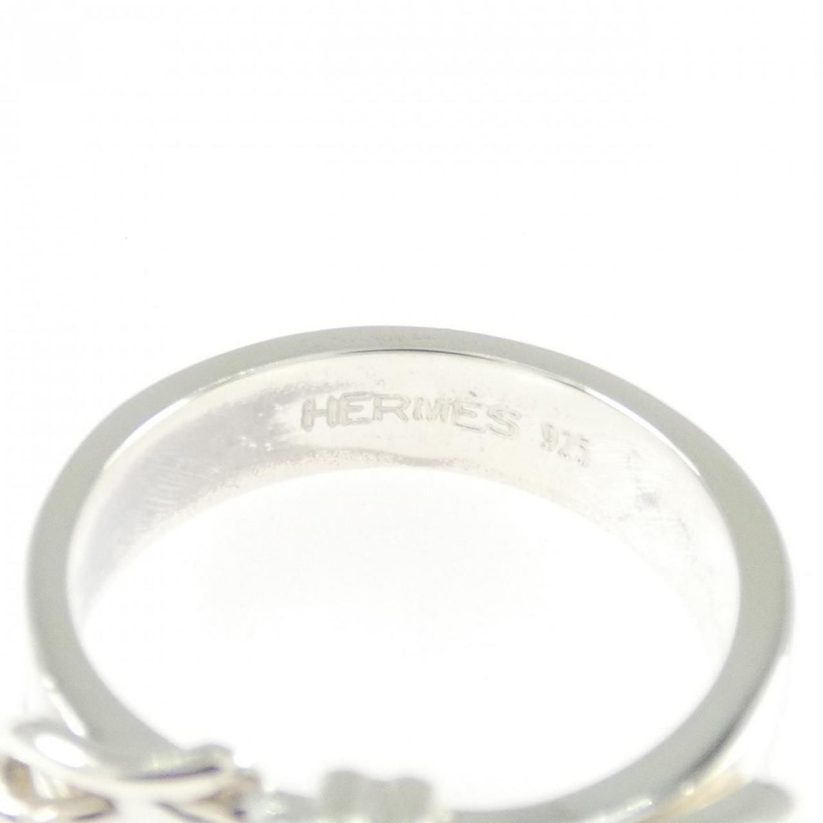 Hermes Vintage Mules Croix Ring — view 3