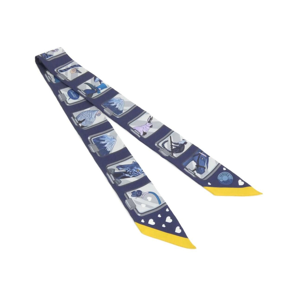 Hermes Story Twilly Scarf