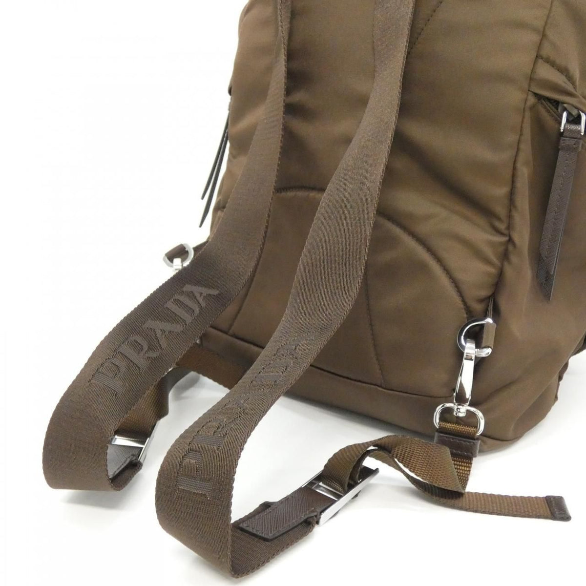Prada Backpack Silver — view 8