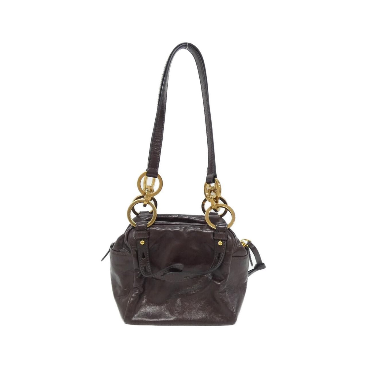 Prada Shoulder Bag Gold — view 2