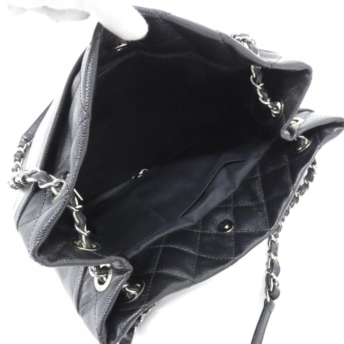 Chanel Bag Handbag Black — view 6