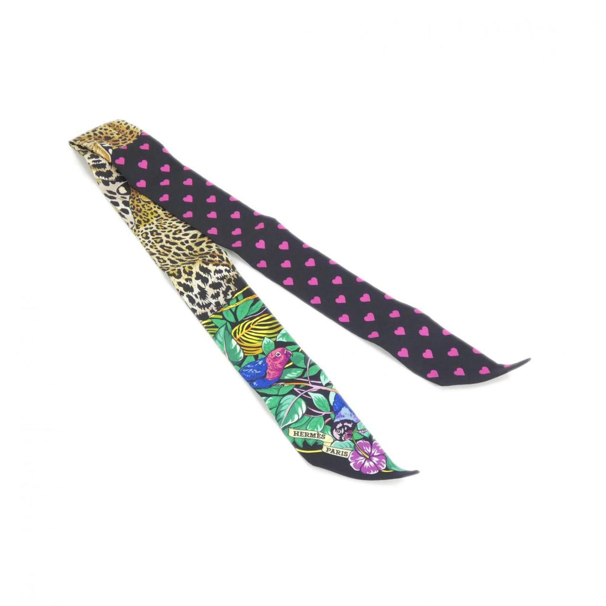 Hermes Jungle Love Twilly Scarf