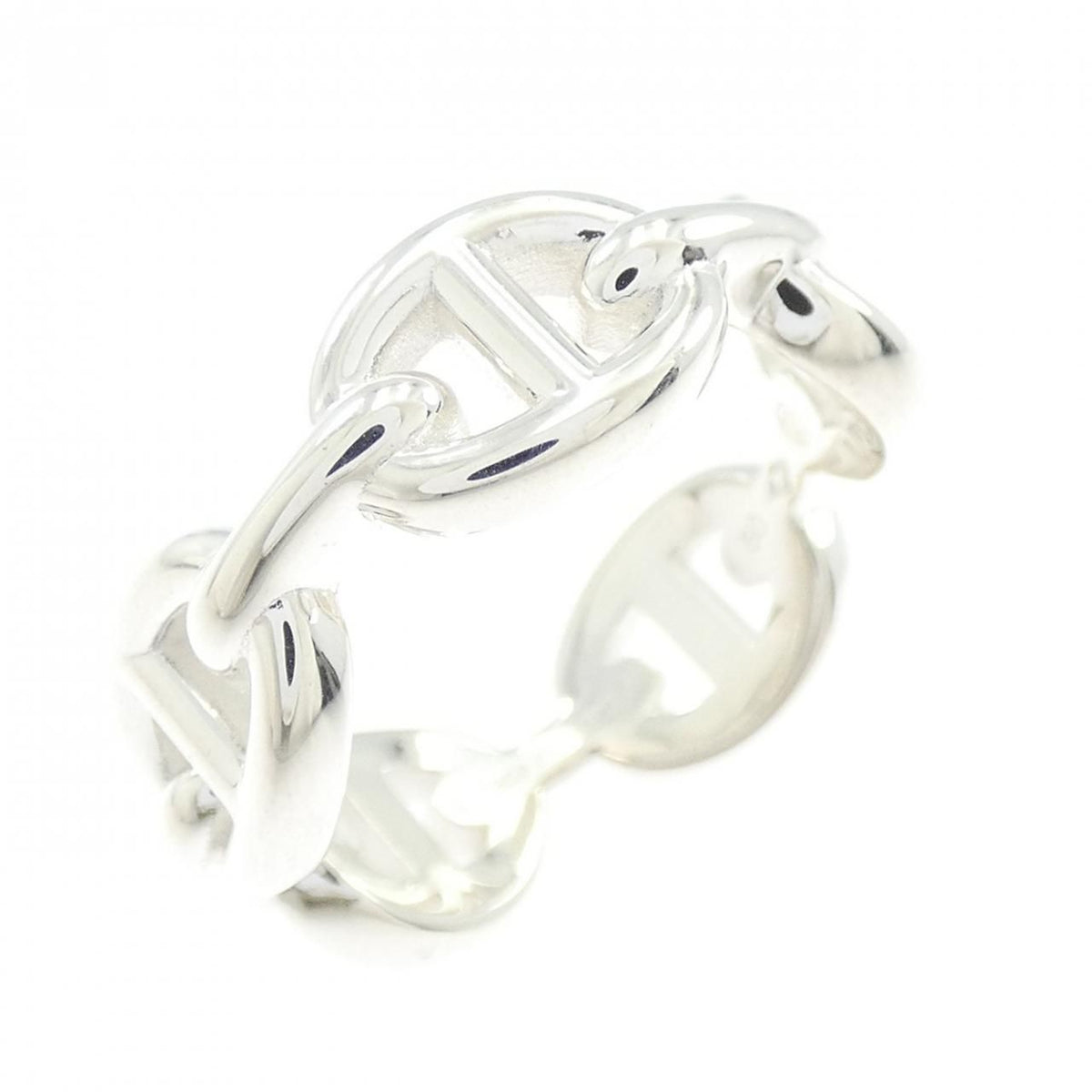 Hermes Chaine D'ancre Enchainee Ring