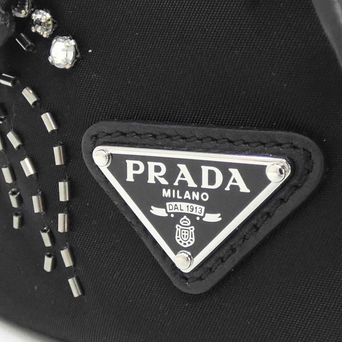Prada Bag Handbag Silver — view 4