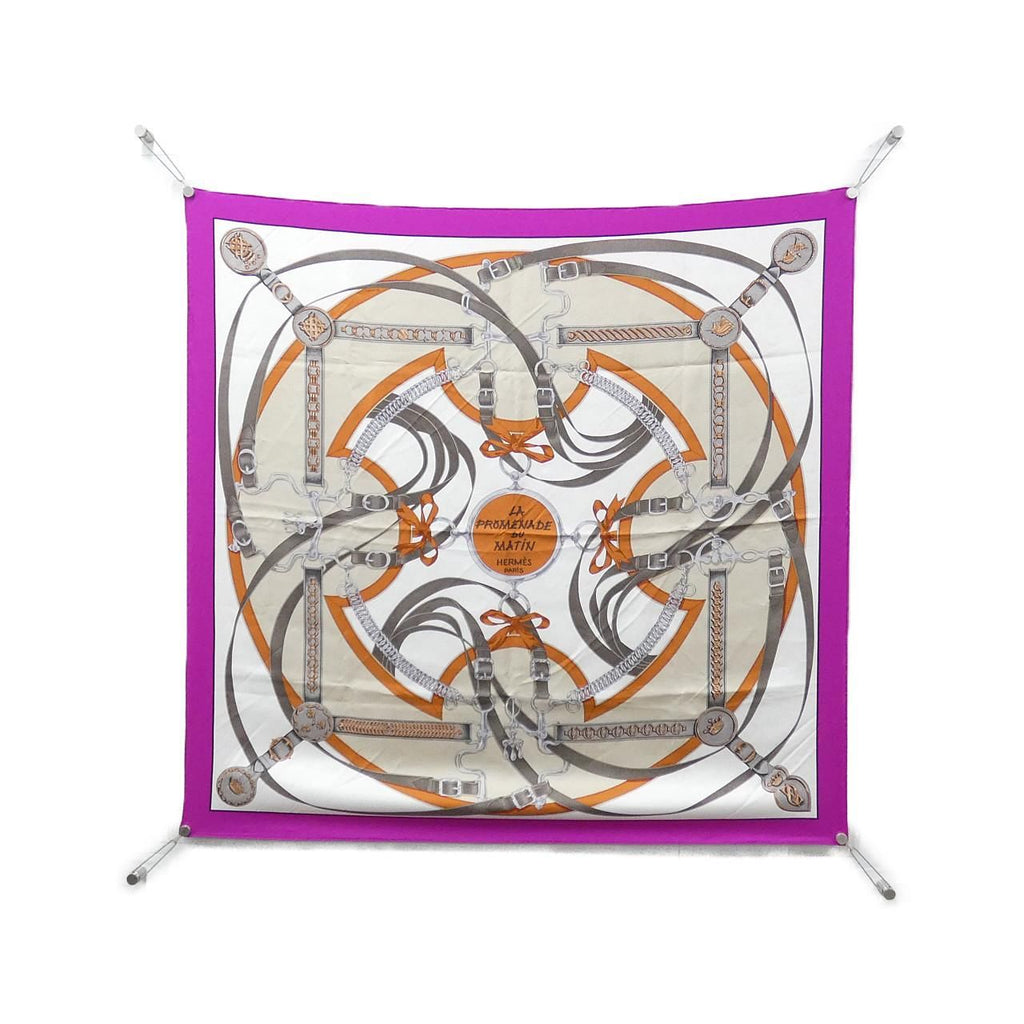Hermes la Promende du Matin Carre Scarf