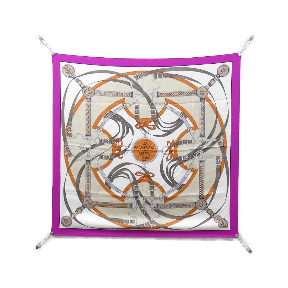 Hermes la Promende du Matin Carre Scarf