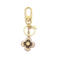Louis Vuitton Monogram Older Blooming Flower BB Key Ring Key Holder