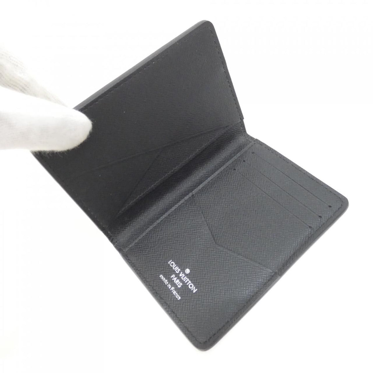 Louis Vuitton Taiga Pocket Organizer Card Case — view 6