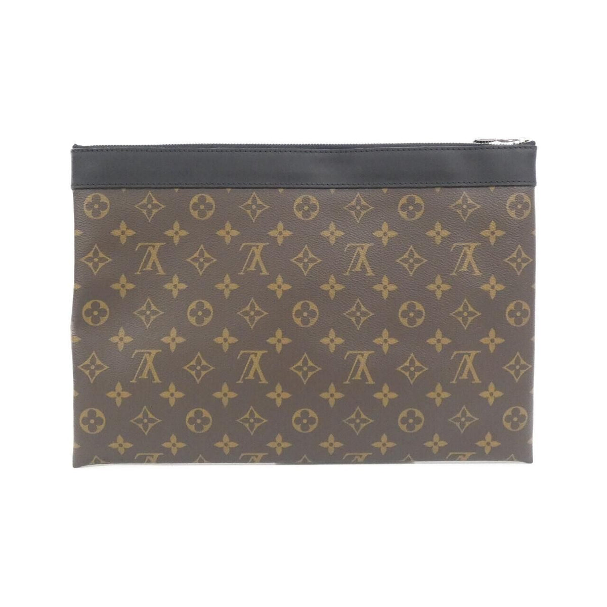 Louis Vuitton Monogram Macassar Pochette Discovery Clutch — view 2