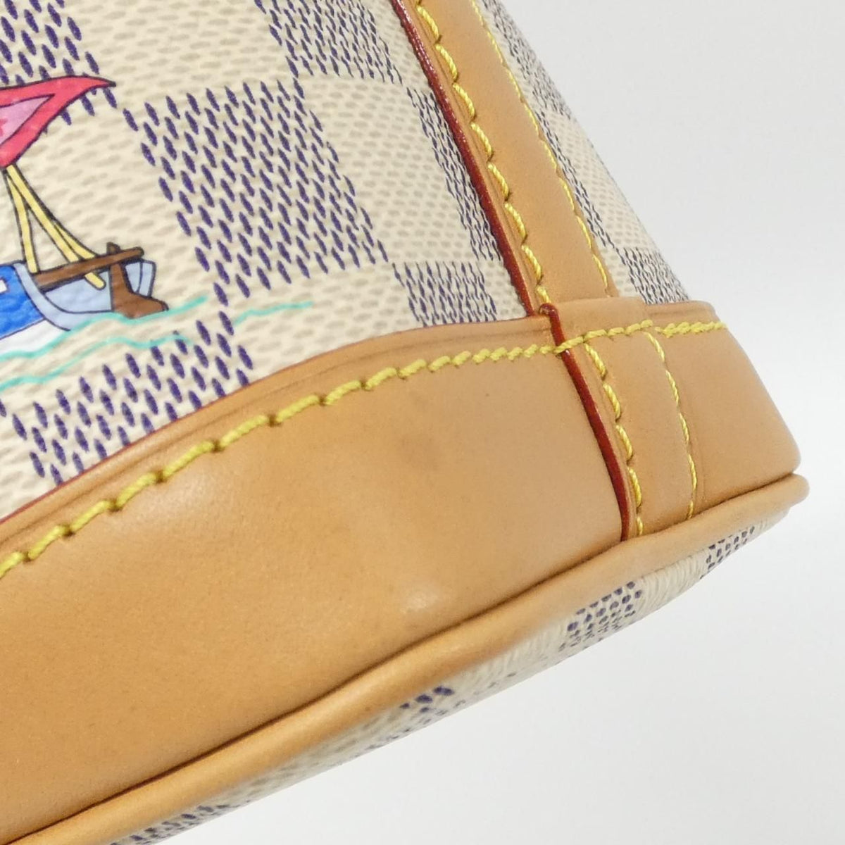 Louis Vuitton Damier Azur Nano Noe Bag — view 4