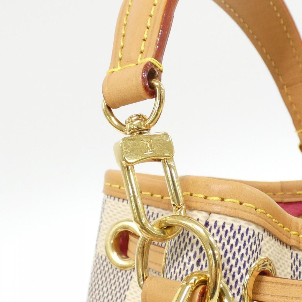 Louis Vuitton Damier Azur Nano Noe Bag — view 7
