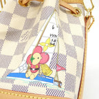 Louis Vuitton Damier Azur Nano Noe Bag — view 5