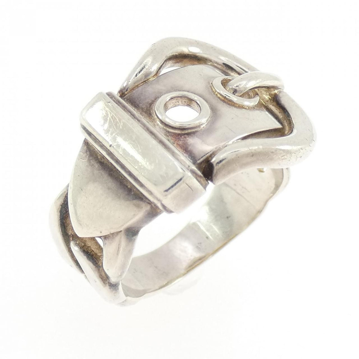 Hermes Vintage Boucles Sellier Ring