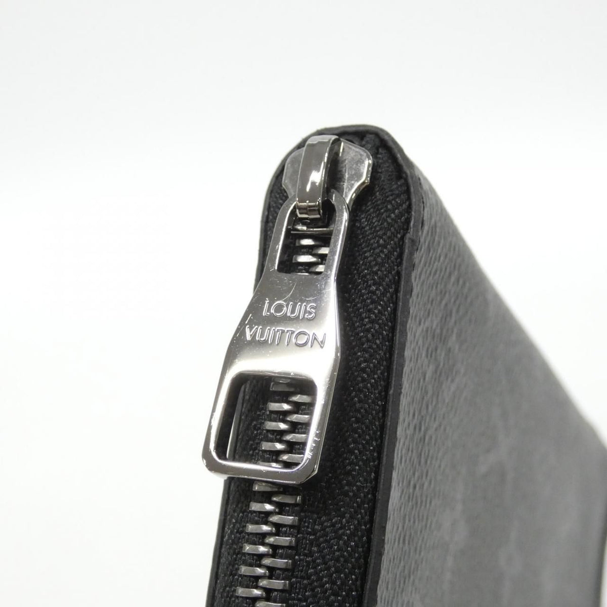 Louis Vuitton Monogram Eclipse Zippy Wallet Vertical — view 3
