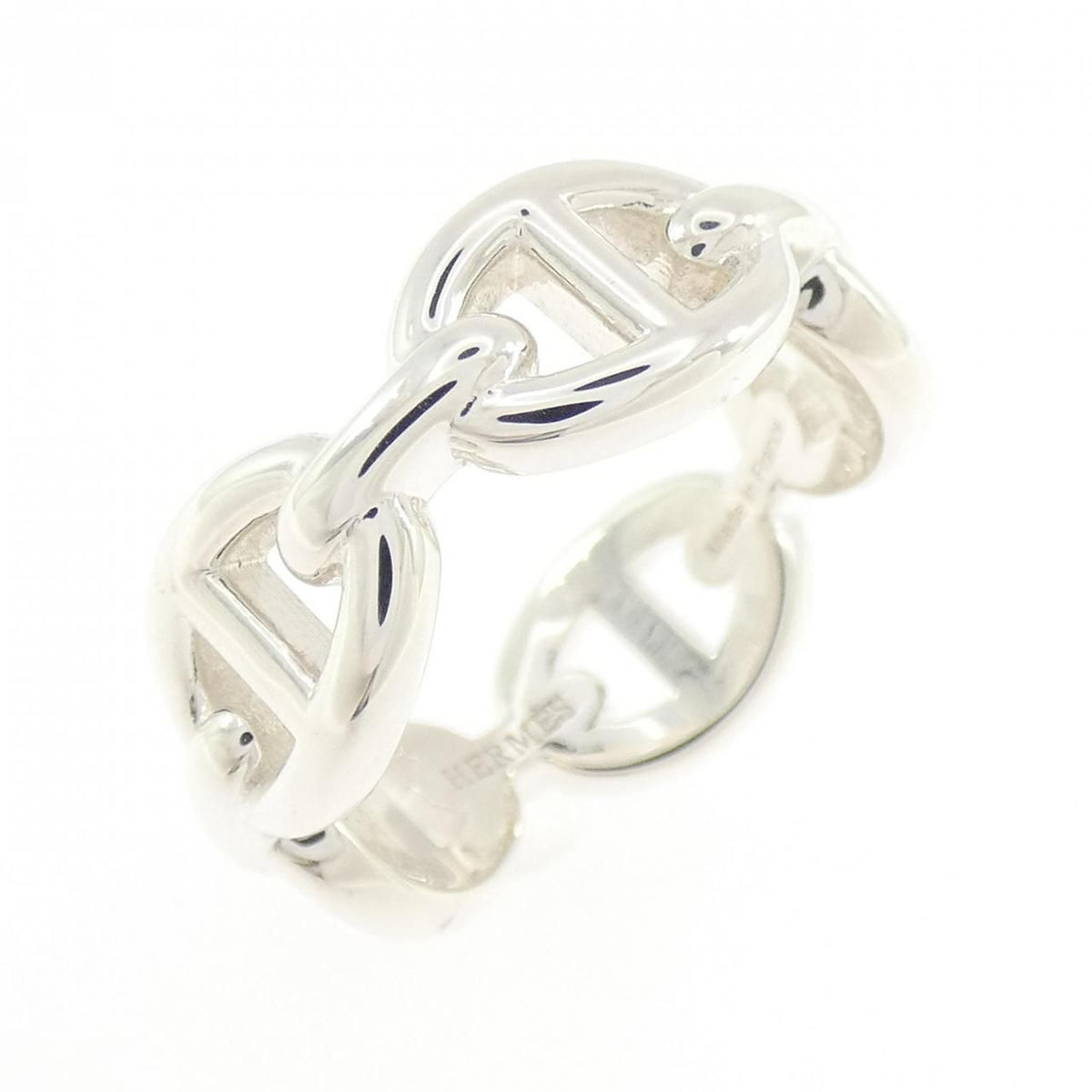 Hermes Chaine D'ancre Enchainee Ring