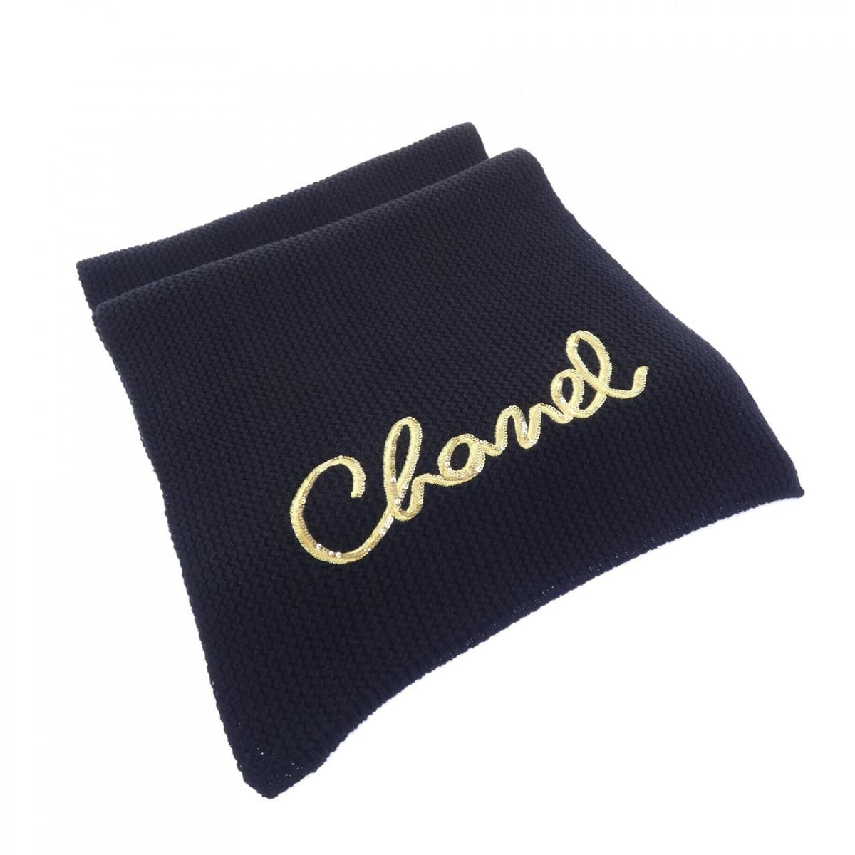 Chanel Scarf Black