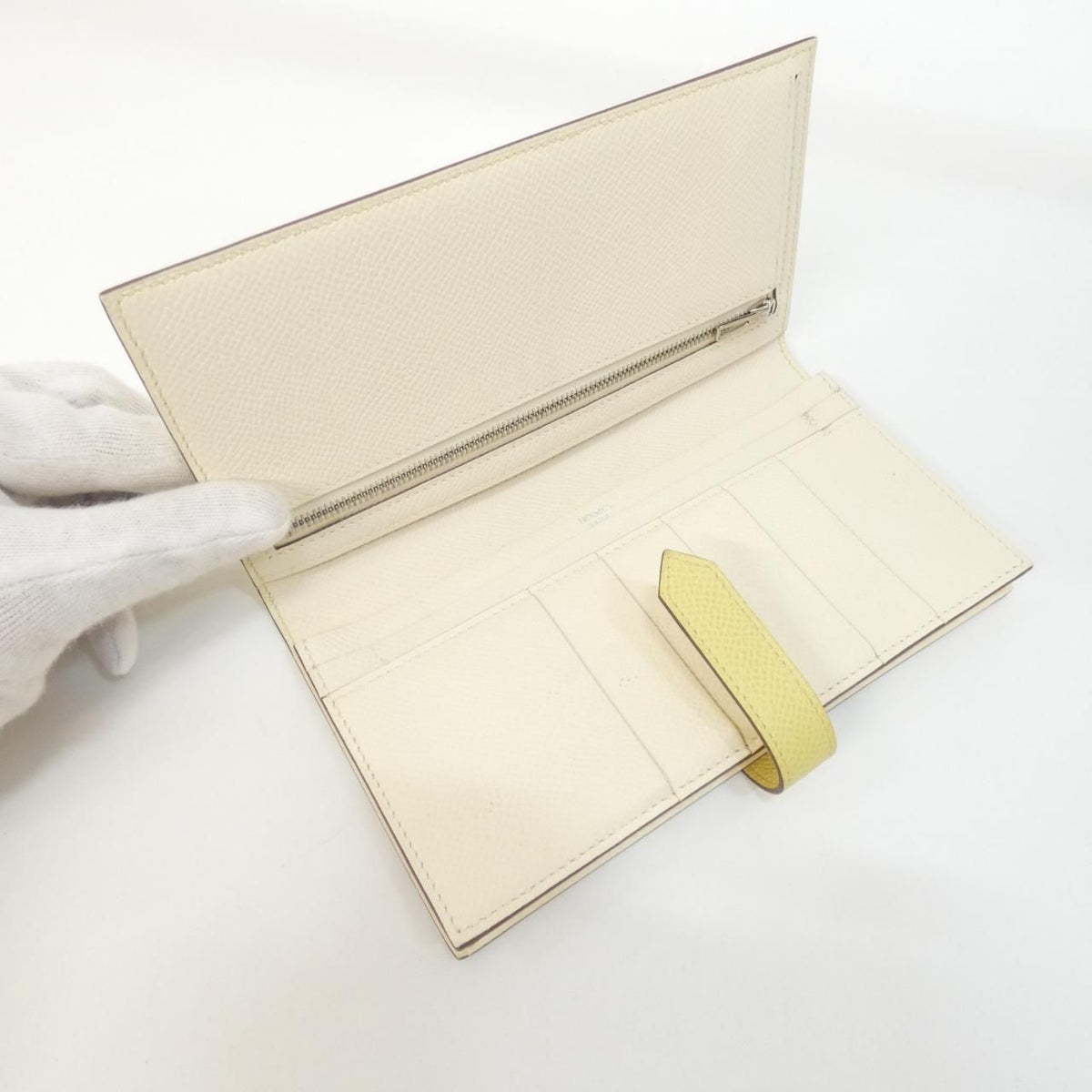 Hermes Bearn Soufflet Verso Wallet — view 8