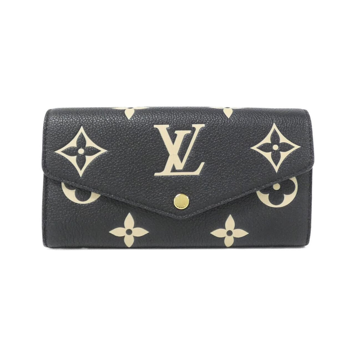 Louis Vuitton Bicolor Monogram Empreinte Portefeuille Sarah Wallet