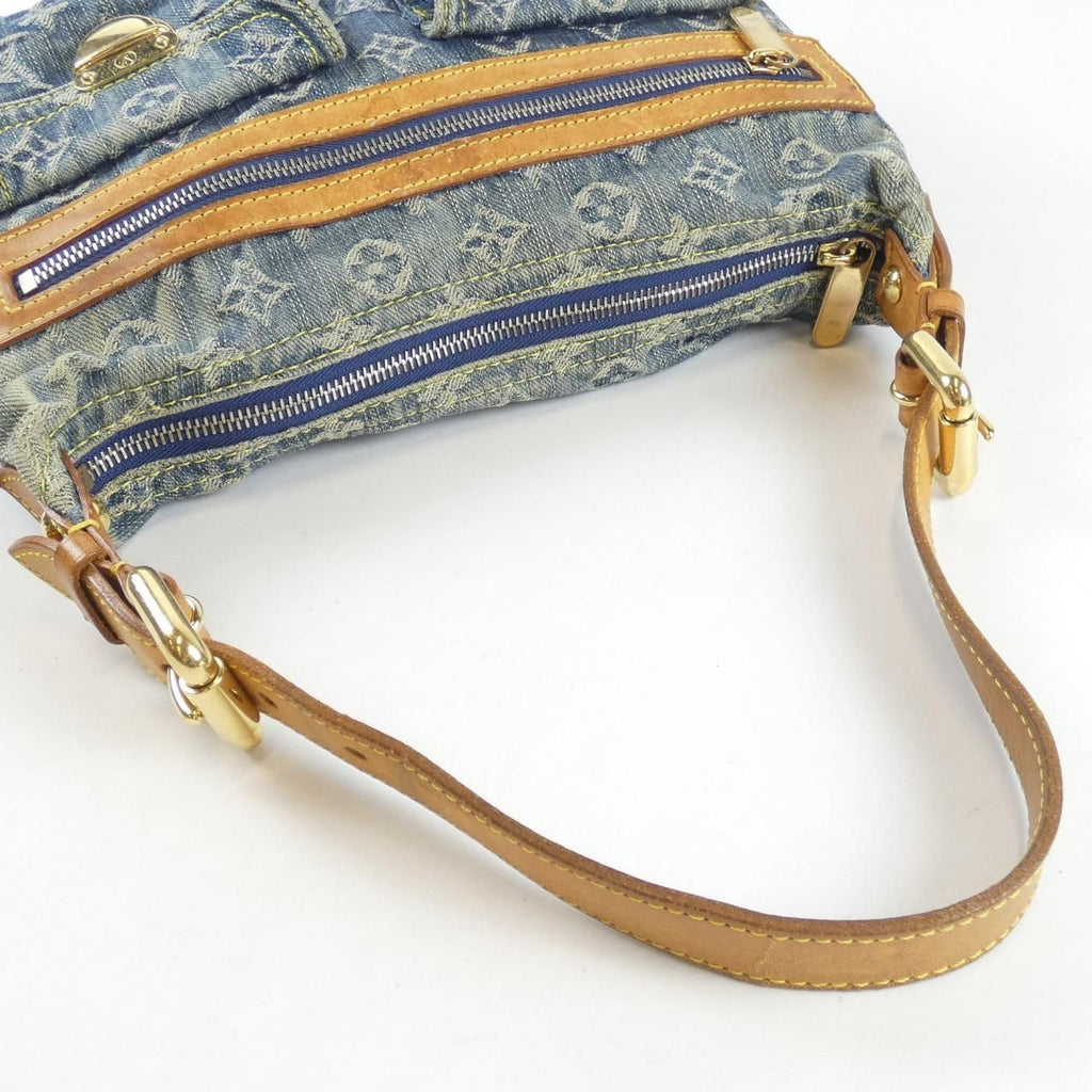 Louis Vuitton Monogram Denim Baggy PM Shoulder Bag — view 6