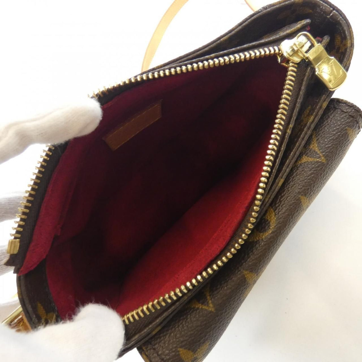 Louis Vuitton Monogram Viva-Cite PM Shoulder Bag — view 8