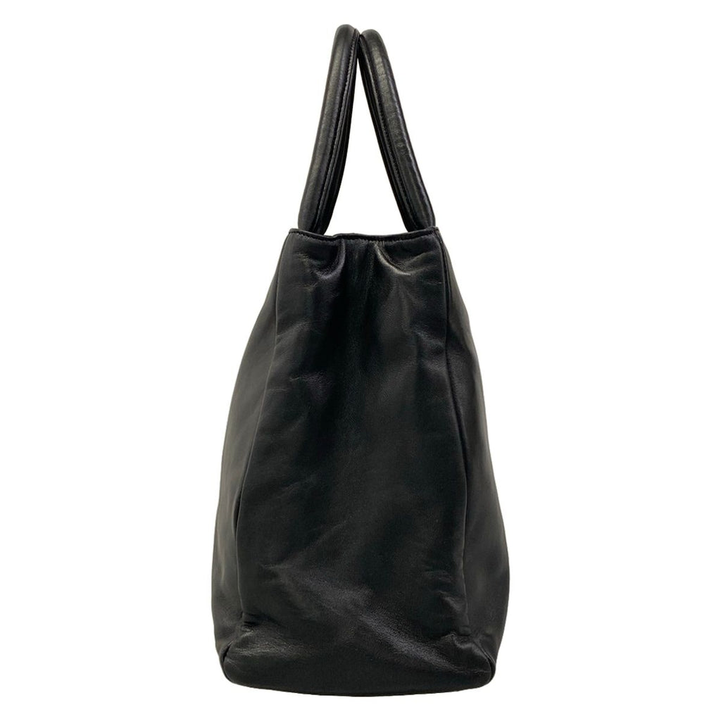 Prada Tote Bag Black Leather — view 4