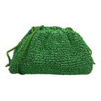 Bottega Veneta Shoulder Bag Mini the Pouch Green Leather