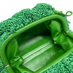 Bottega Veneta Shoulder Bag Mini the Pouch Green Leather — view 7