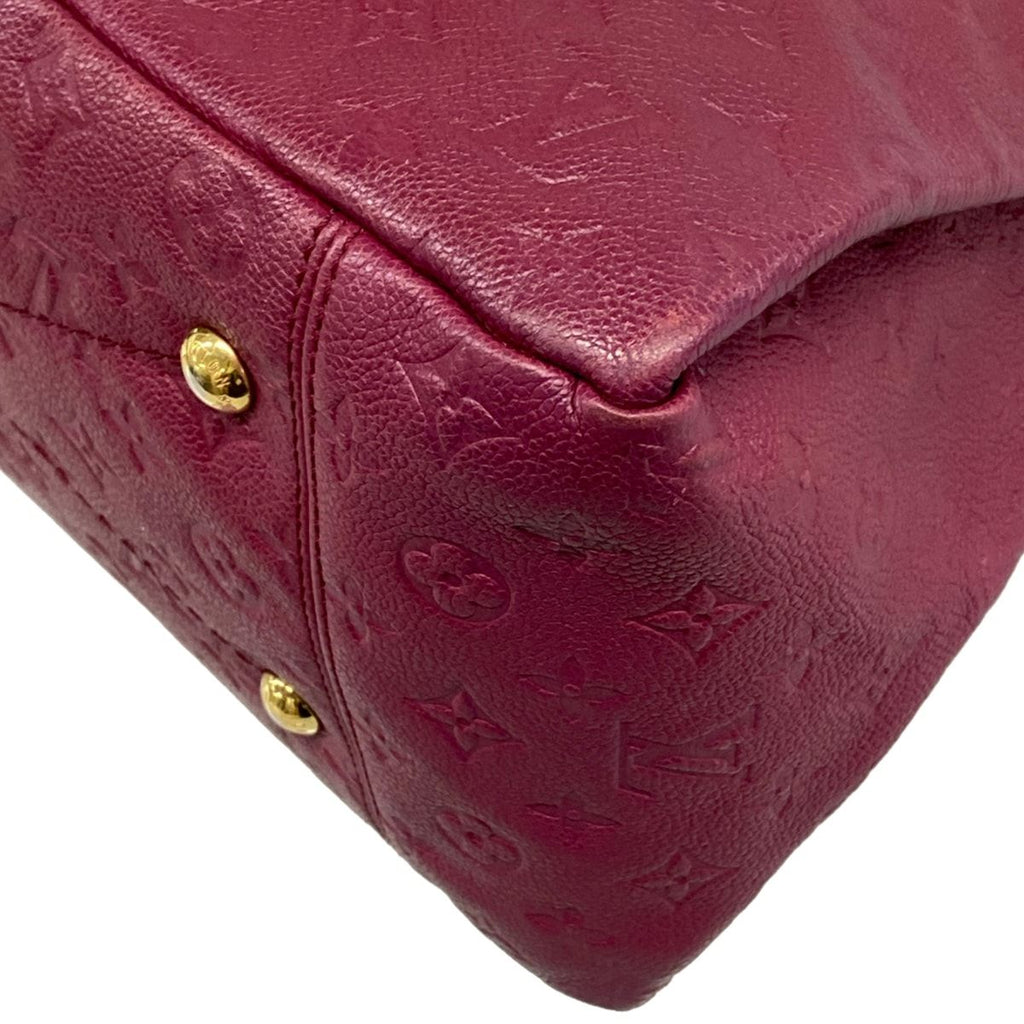 Louis Vuitton Handbag Monogram Empreinte Artsy MM Aurore Leather — view 6