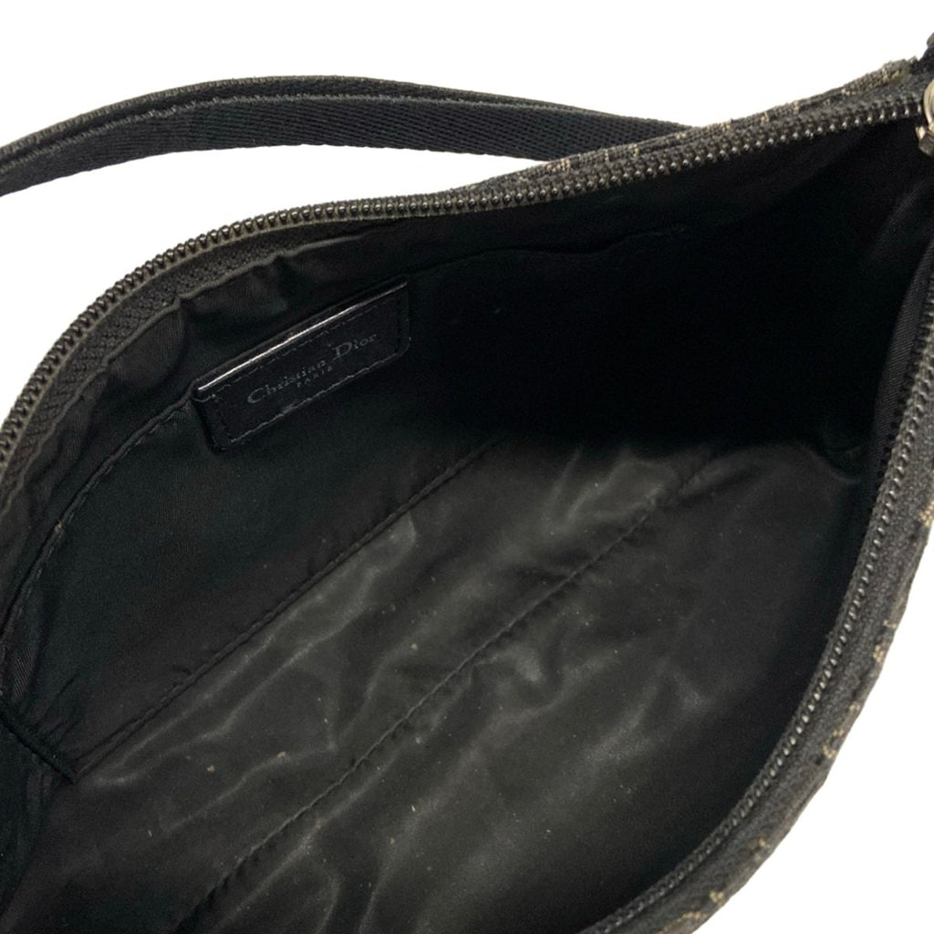 Dior Handbag Black Trotter Pattern Jacquard — view 7
