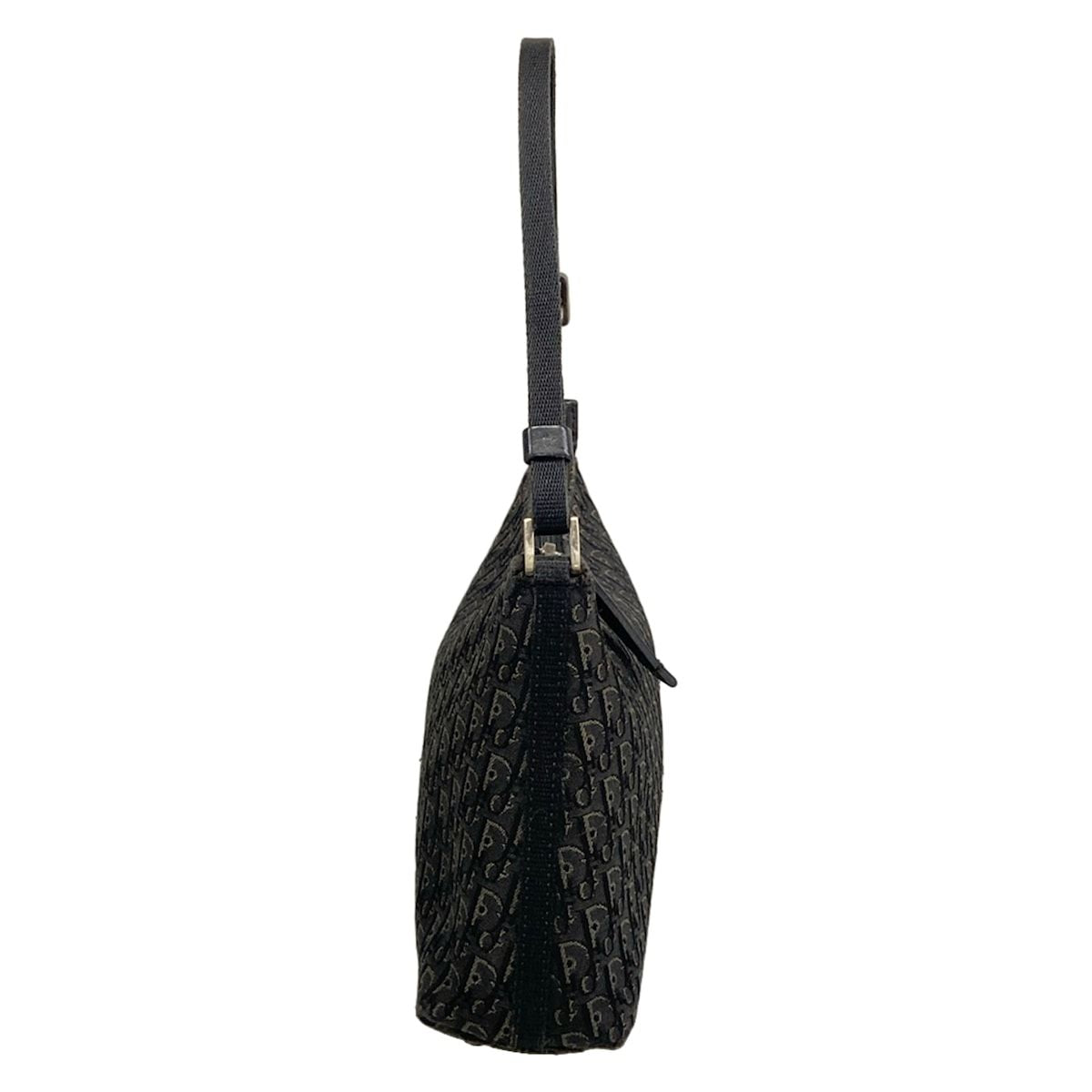 Dior Handbag Black Trotter Pattern Jacquard — view 2