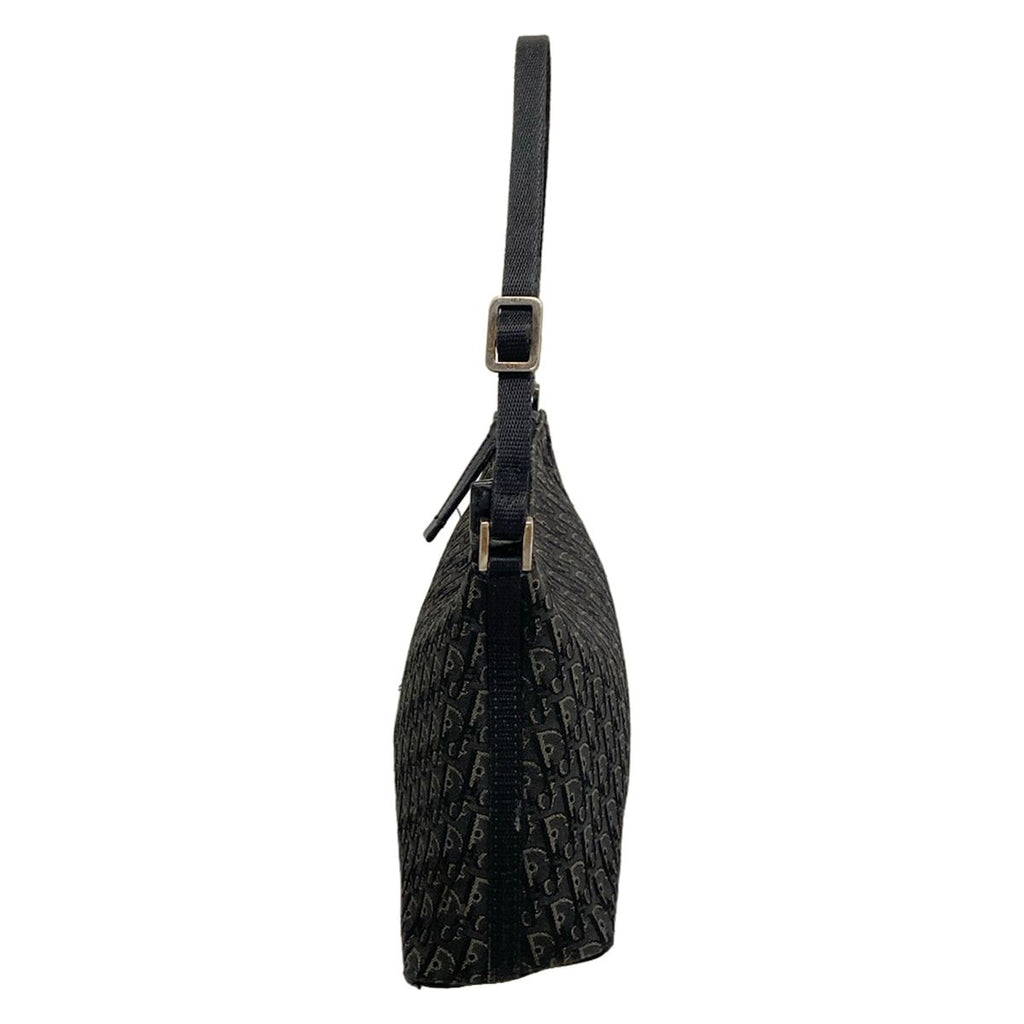 Dior Handbag Black Trotter Pattern Jacquard — view 4