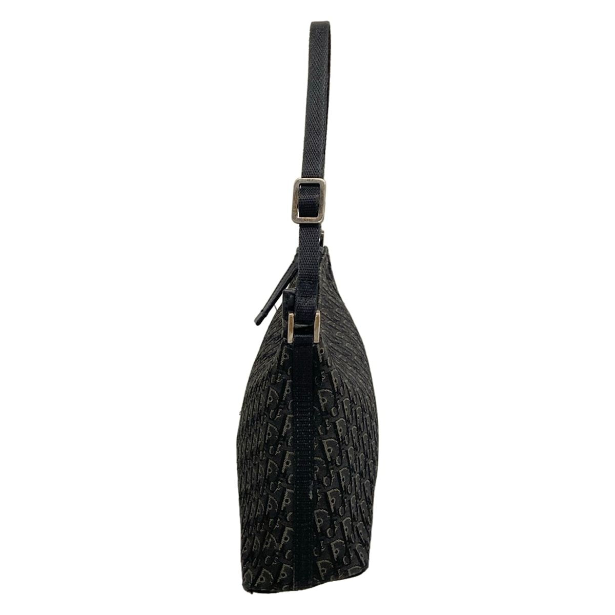 Dior Handbag Black Trotter Pattern Jacquard — view 4