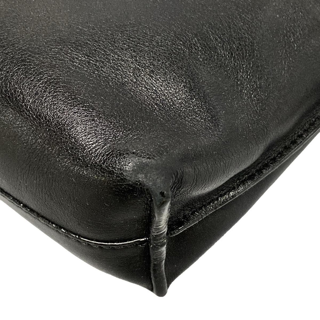 Loewe Shoulder Bag Flamenco Black Strap for Another Model Leather — view 8